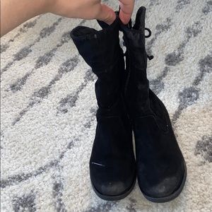 Girls mid calf boots